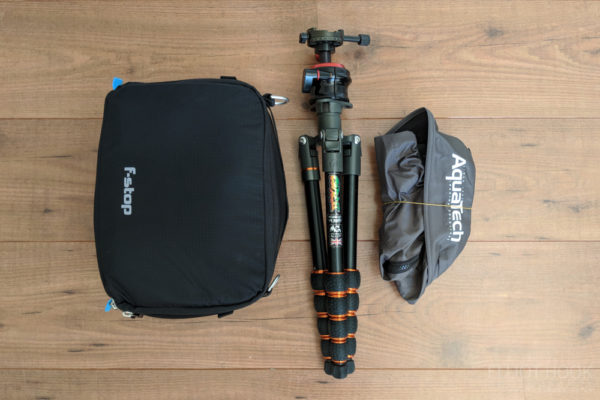 Laugavegur packing camera gear 2