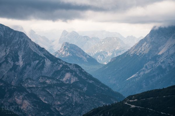 Dolomites Tre Cime Valley View